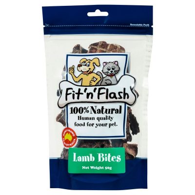 Fit N Flash Lamb Bites 50g