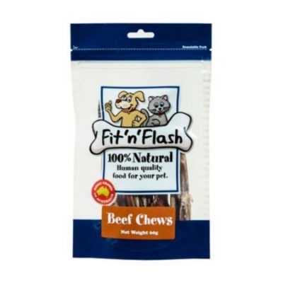 Fit N Flash Beef Chews 60g