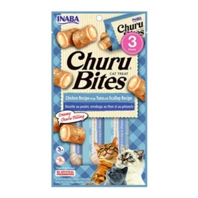 Inaba Churu Bites – Tuna with Scallop