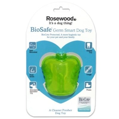 Rosewood Biosafe Apple Dog Toy
