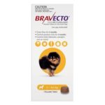 Bravecto V.Small Dog Yellow 2-4.5Kg 1Pk