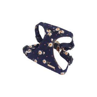 Rosewood Toy Dog Navy Floral Harness