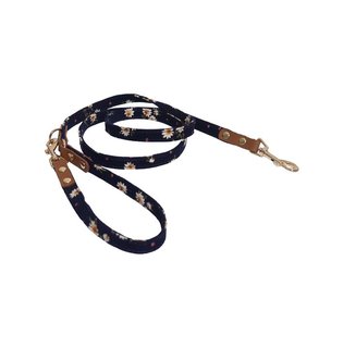 Rosewood Toy Dog Navy Floral Lead