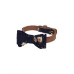 Rosewood Toy Dog Navy Floral Collar