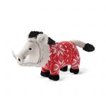 Fringe Studio Christmas Holiday Warthog Plush Squeaker Dog Toy
