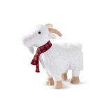 Fringe Studio Goat With Scarf Plush Dog Toy