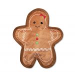 Fringe Studio Gingerbread Girl Dog Toy